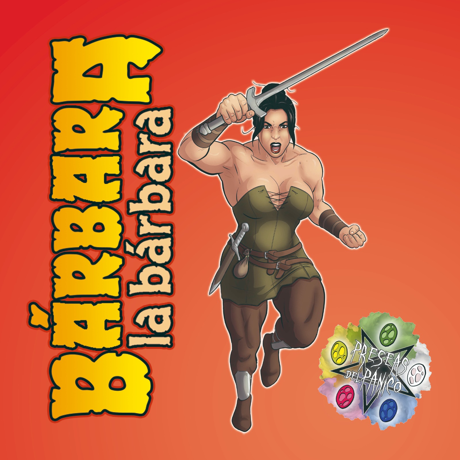 Pegatina Bárbara la Bárbara -  Preseas del Pánico